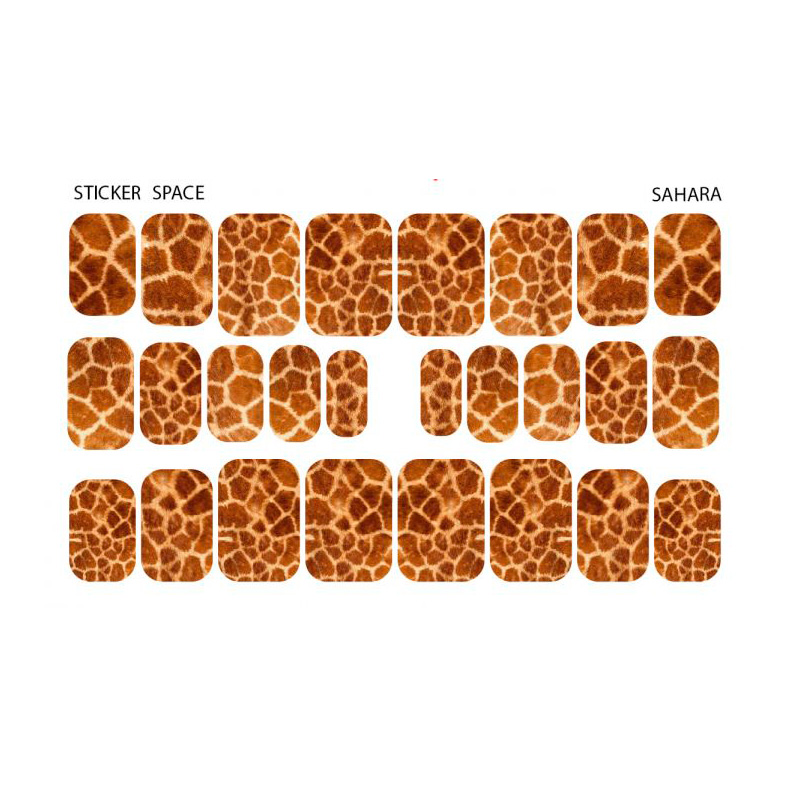 Наліпки для дизайну нігтів StickersSpace Sahara Standart (51112)